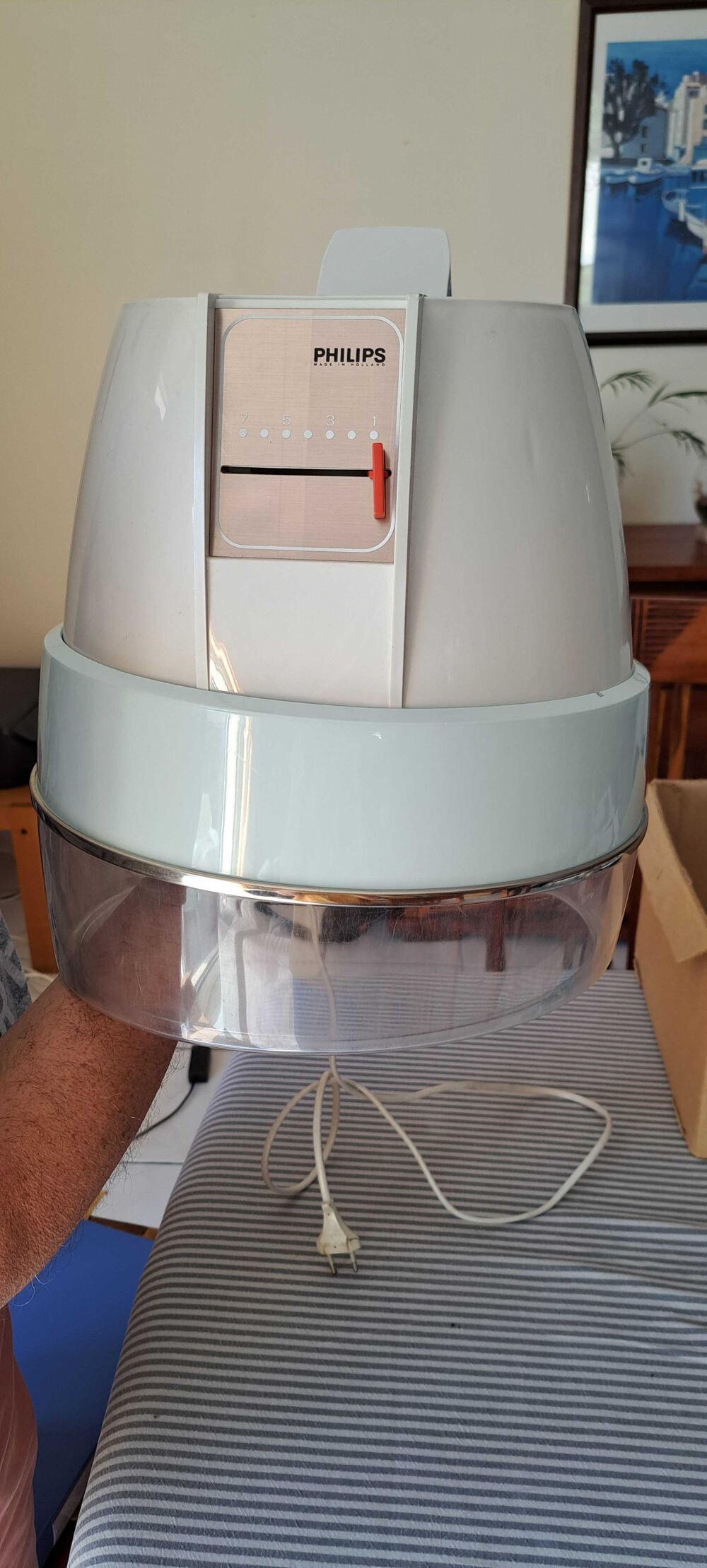 Casque s&egrave;che-cheveux vintage 
