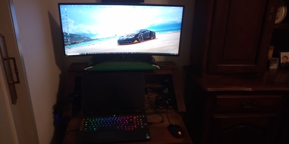 Alienware AW3418DW : moniteur gaming 3440&times;1440 120Hz G-SYNC Matériel informatique
