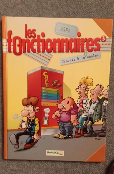 BD les fonctionnaires travail à la chaîne 4 Courbevoie (92)