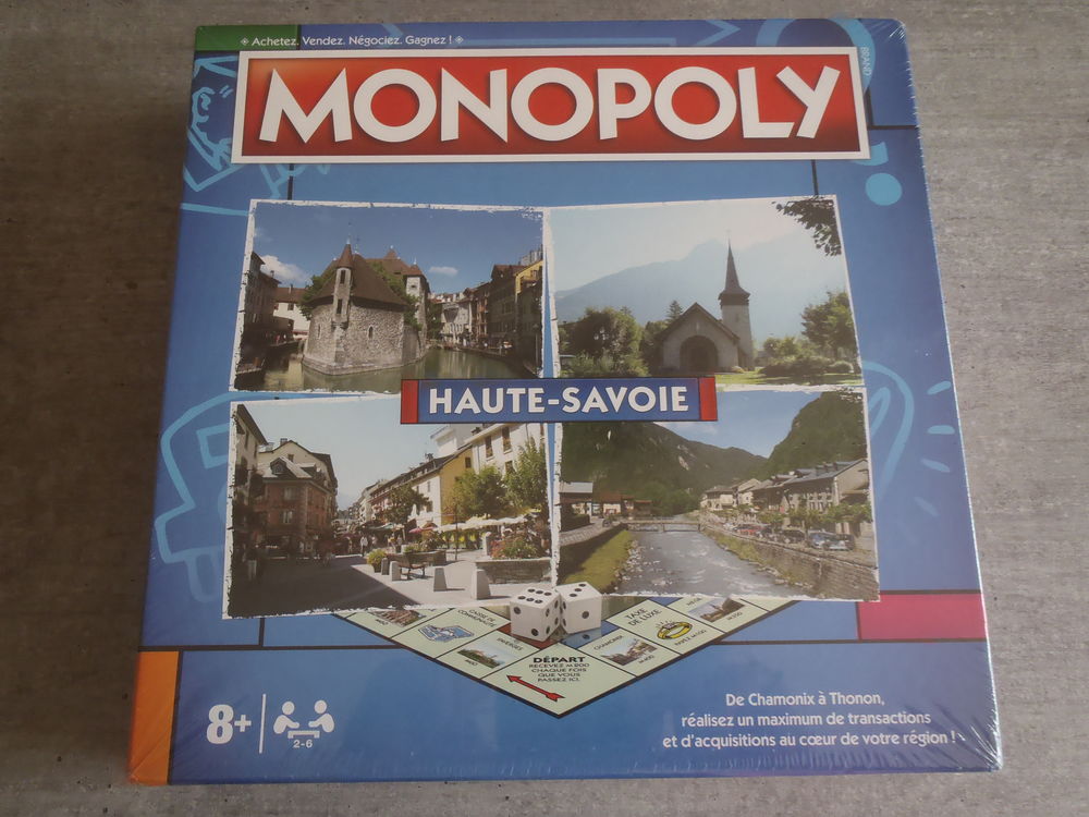 Monopoly Haute Savoie sous blister. Jeux / jouets