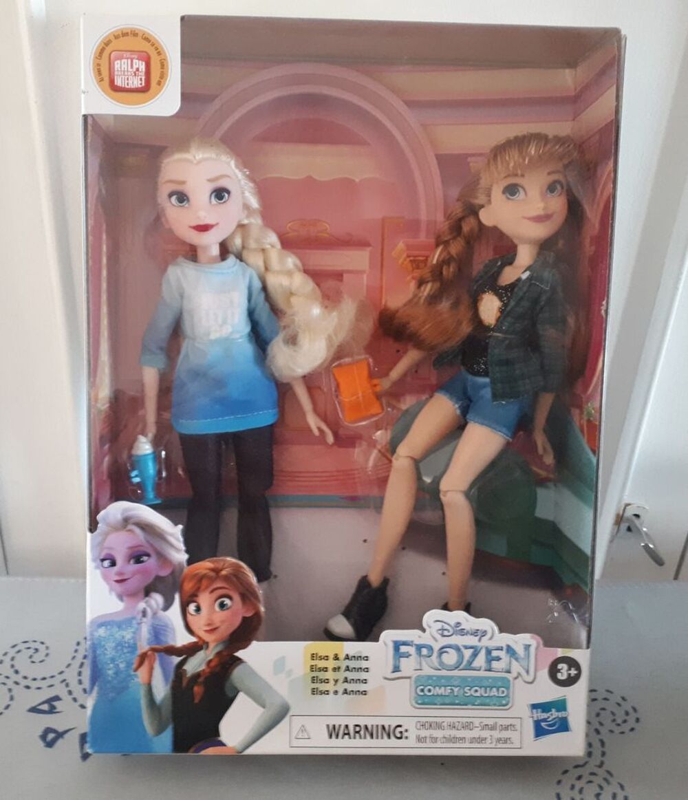 Poup&eacute;es NEUVES ELSA et ANNA HASBRO DISNEY FROZEN Jeux / jouets