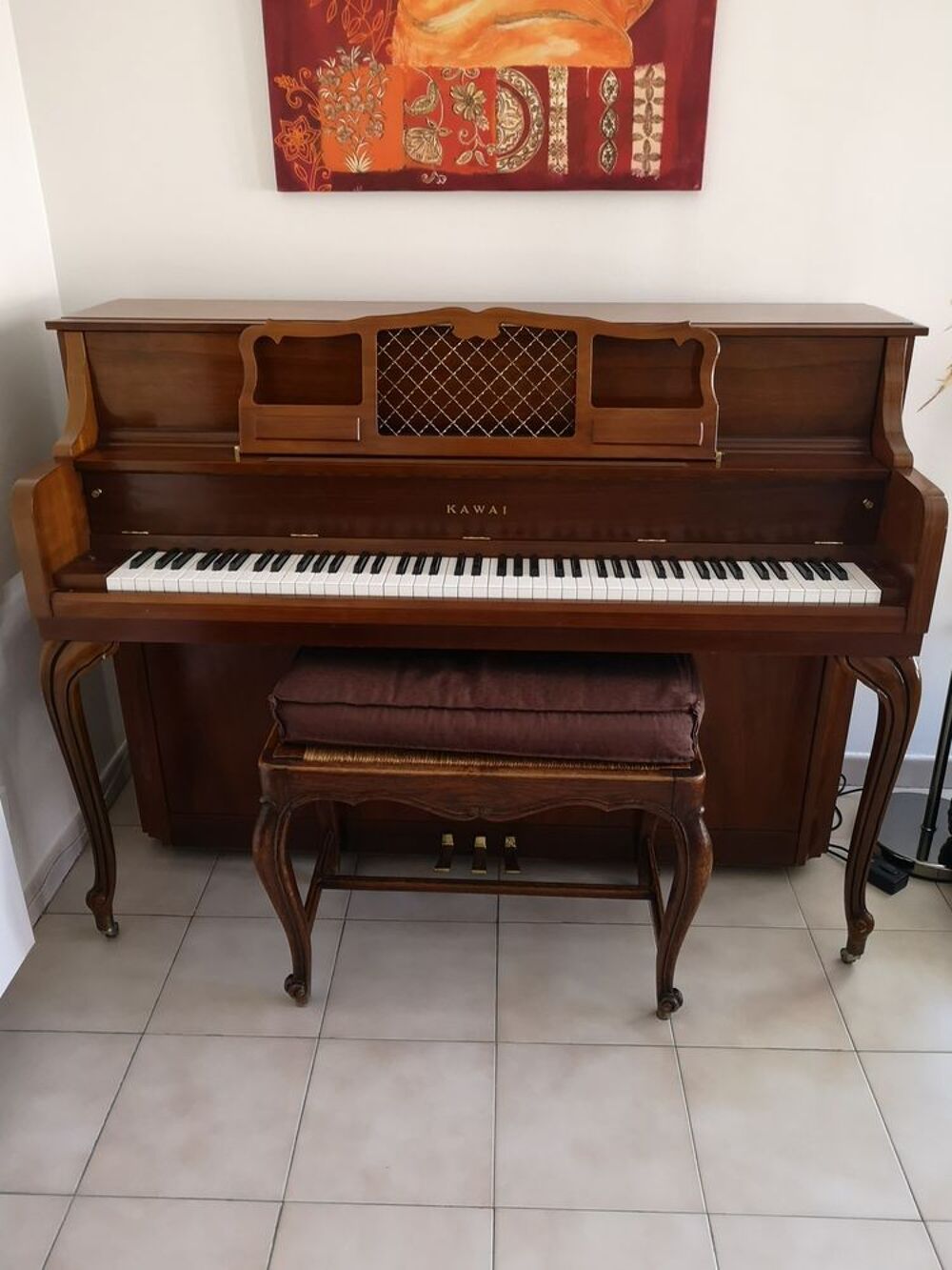 Piano droit Kawai en merisier Instruments de musique