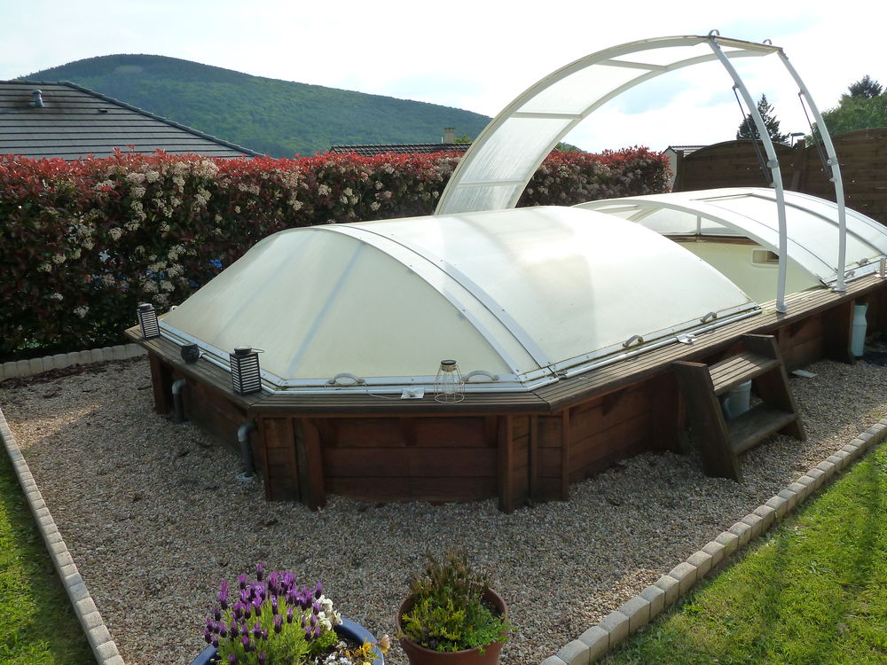 abri piscine Jardin
