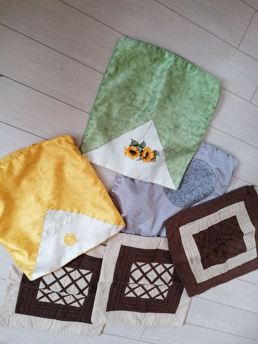 Lot de 7 Housses de coussin D�coration