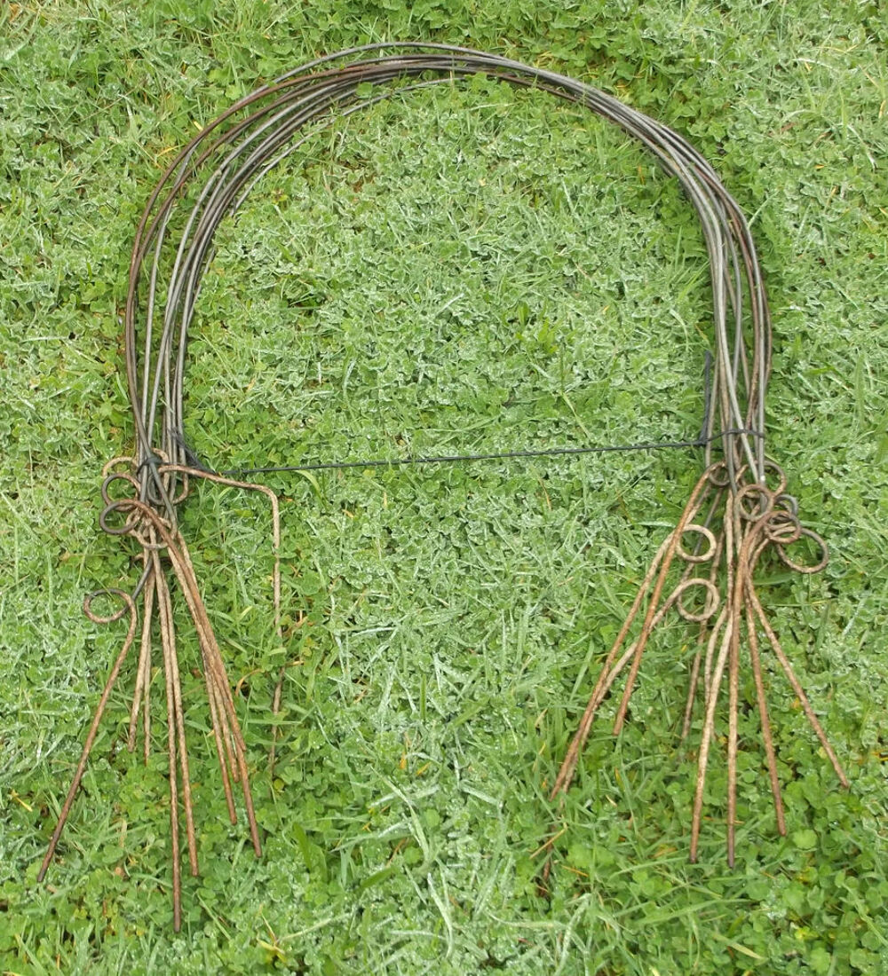 Arceaux pour petits tunnels avec boucles Jardin