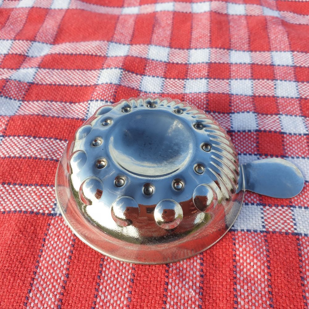 Testeur de vin en m&eacute;tal France ancien Décoration