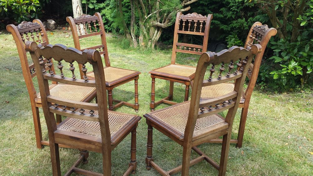 6 chaises salle &agrave; manger Meubles