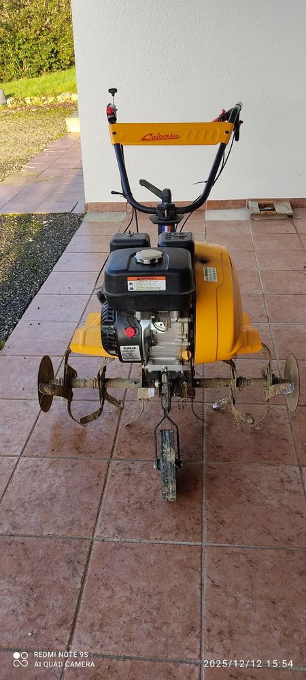 motobineuse Jardin