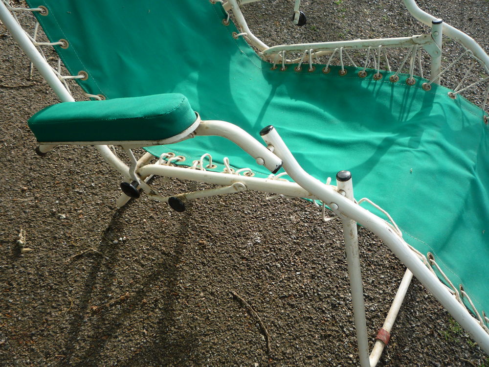 Chaise longue/transat vintage (G) 