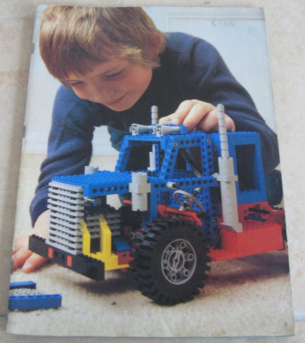 Manuel lego ancien 8888 Jeux / jouets