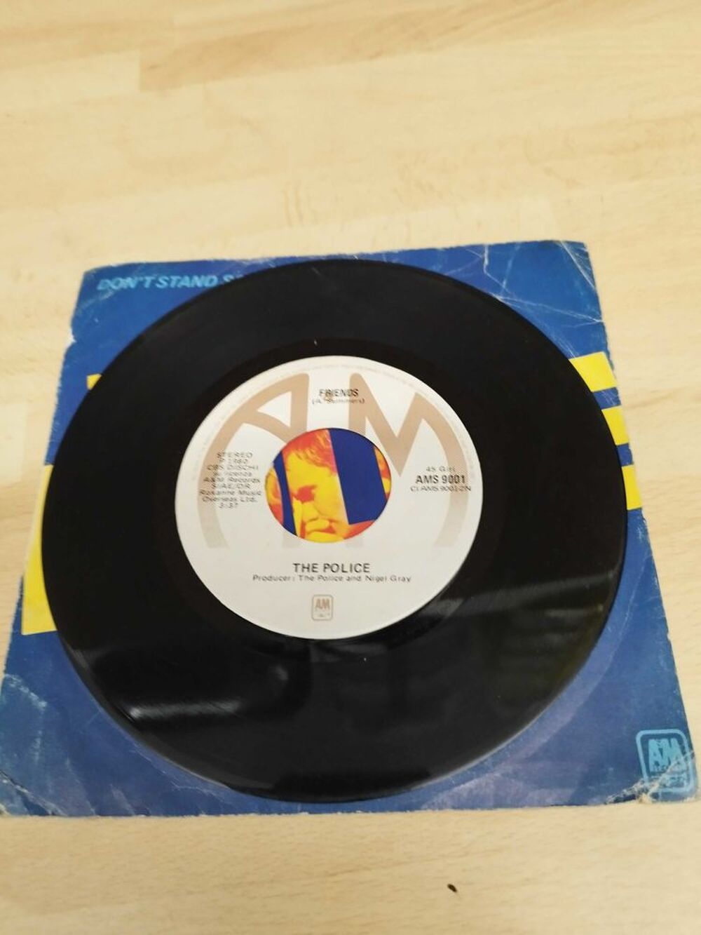 Vinyle 45 tours THE POLICE Don't stand so close to me CD et vinyles