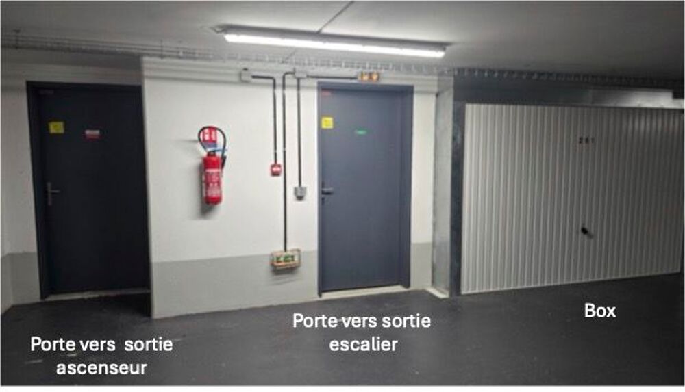 Vente Parking/Garage grand Box sécurisé avec possibilité d'électrification Bois-colombes