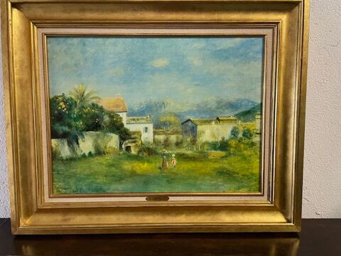Tableau reproduction d'Auguste RENOIR 54 Boulay-Moselle (57)