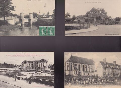 15 cartes postales anciennes (N&B) de Troyes 60 Ervy-le-Chtel (10)