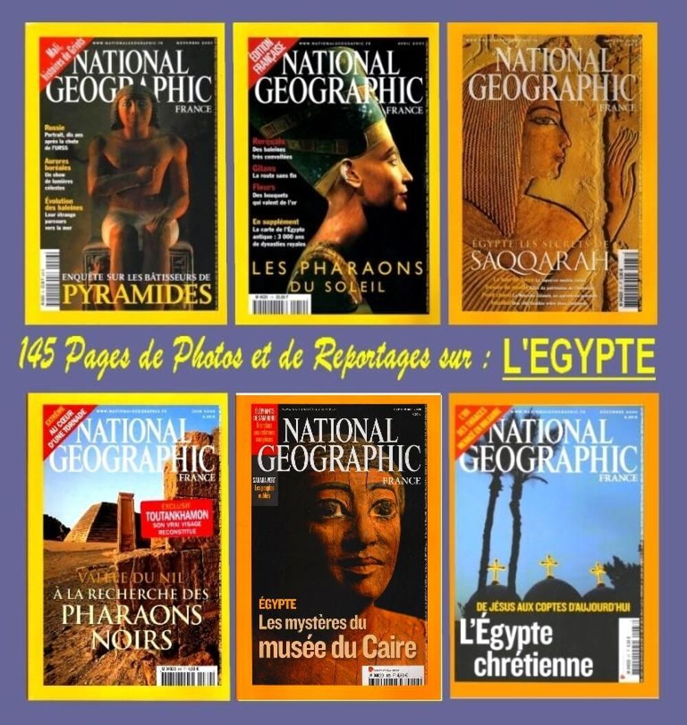 EGYPTE - pyramides - HISTOIRE / prixportcompris Livres et BD
