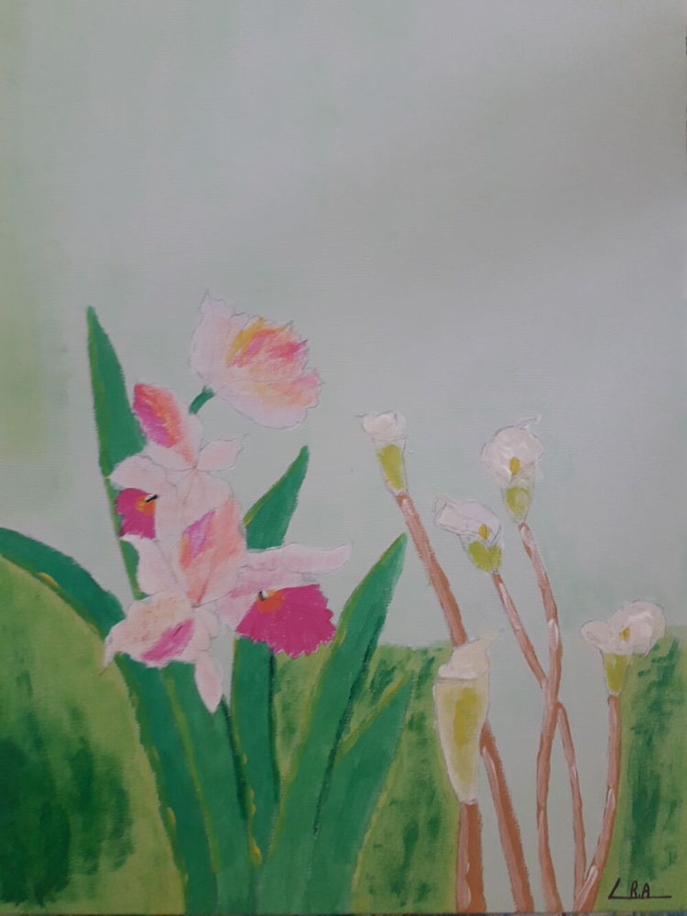 Je r&eacute;alise des tableaux de paysages o&ugrave; de nature morte. Décoration
