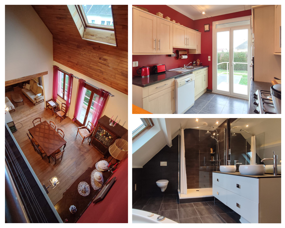 Vente Maison Maison 6 pièces, sous-sol, 121 m2, terrain Notre-dame-de-gravenchon