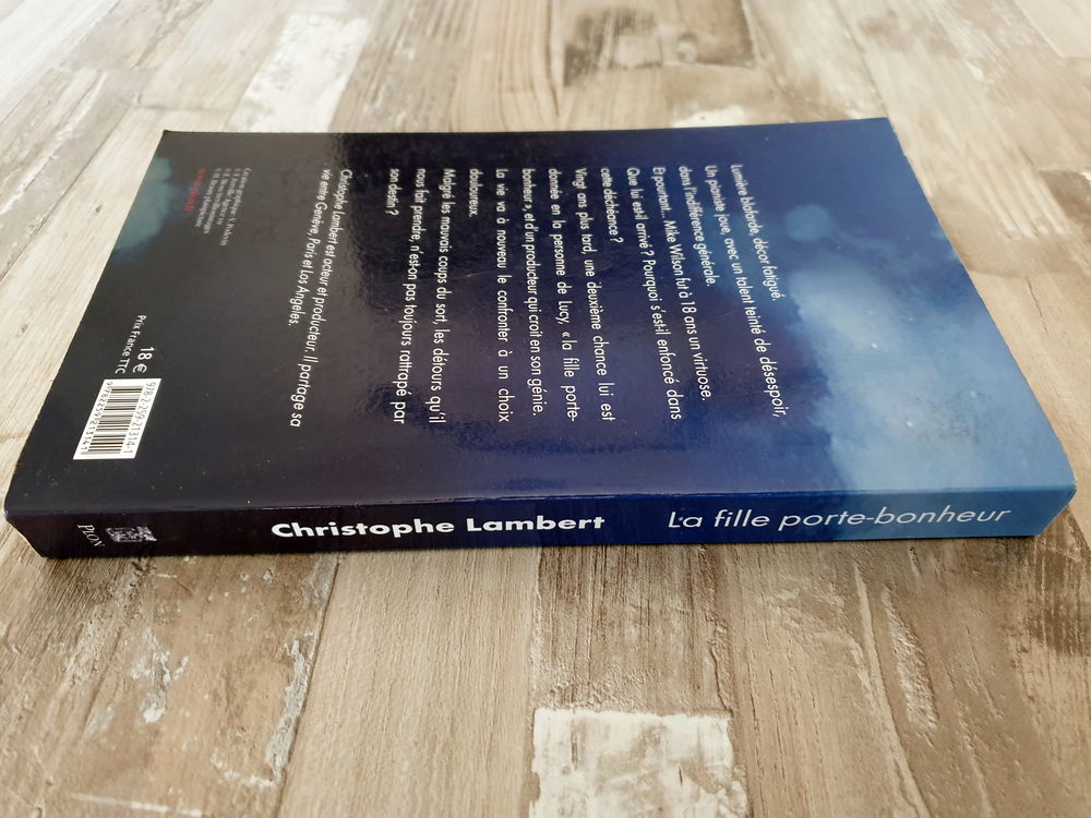 "La fille porte-bonheur" de Christophe LAMBERT Editeur PLON Livres et BD