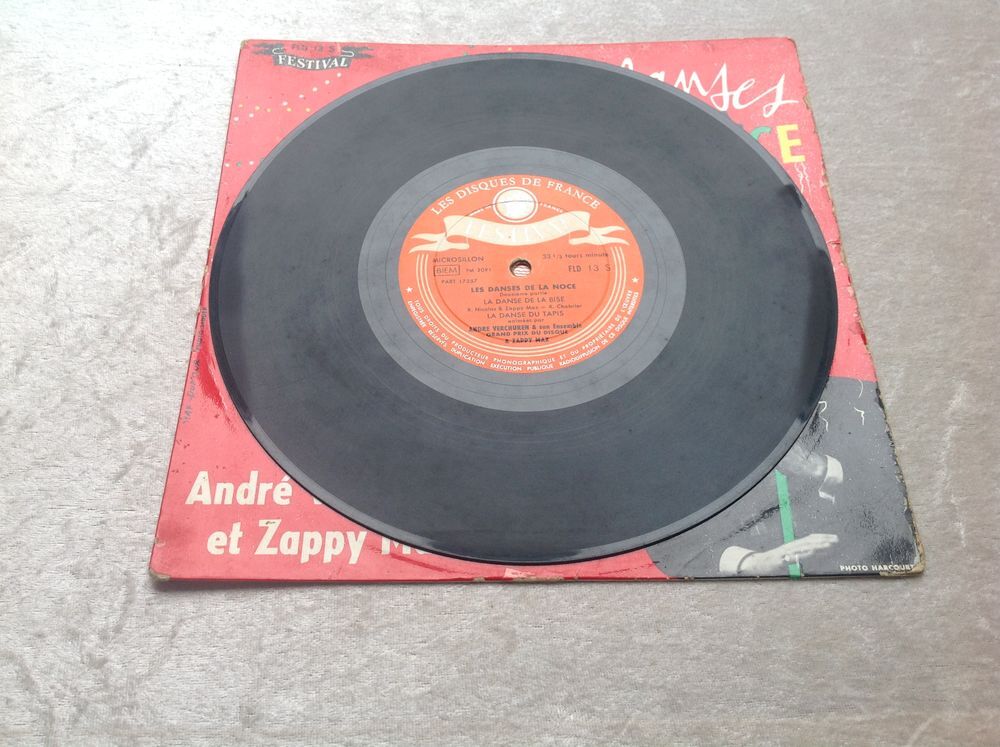 ANDR&Eacute; VERCHUREN ZAPPY MAX 33 TOURS Envoi Possible
CD et vinyles