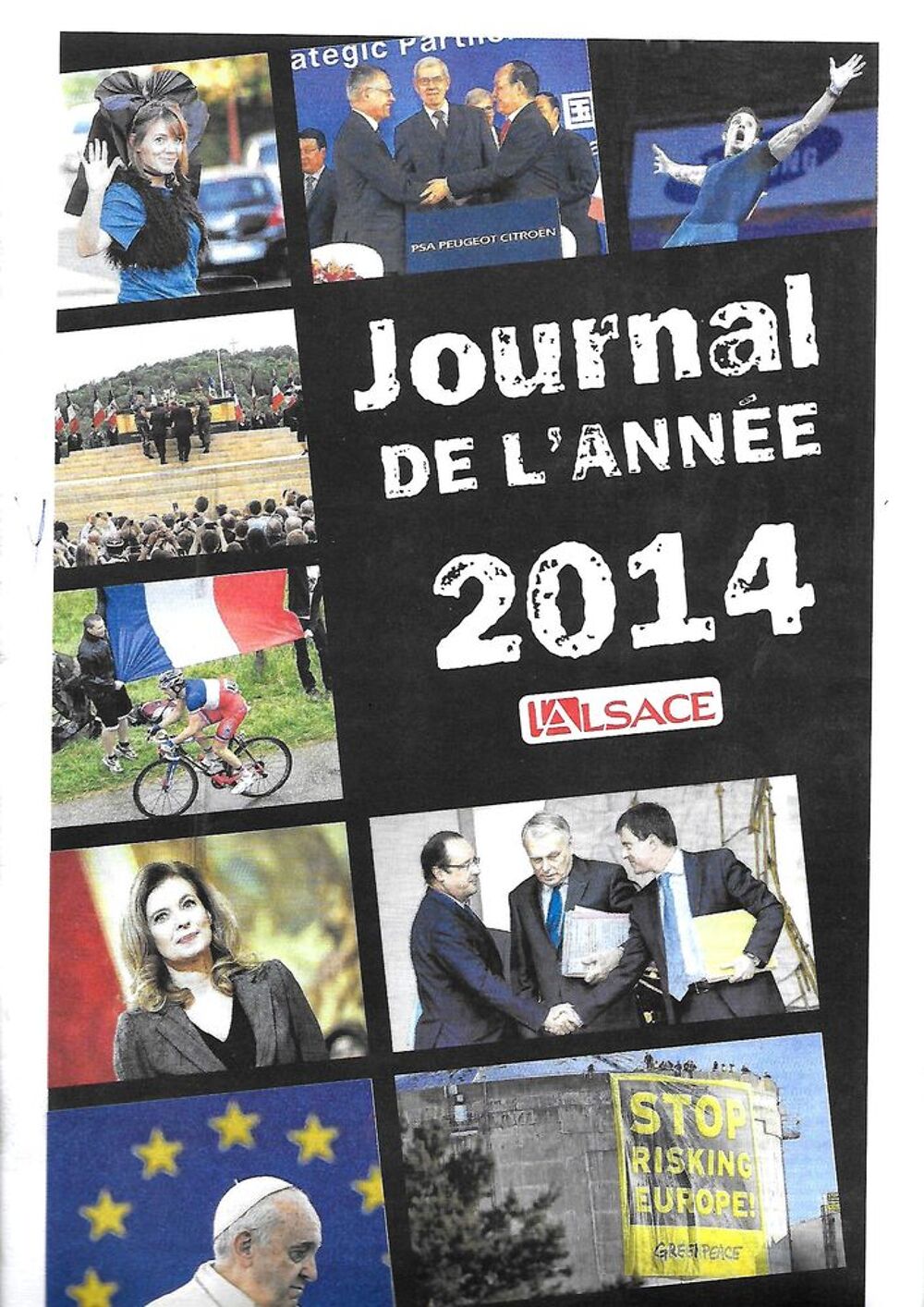Journal de l'ann&eacute;e de L'ALSACE Livres et BD
