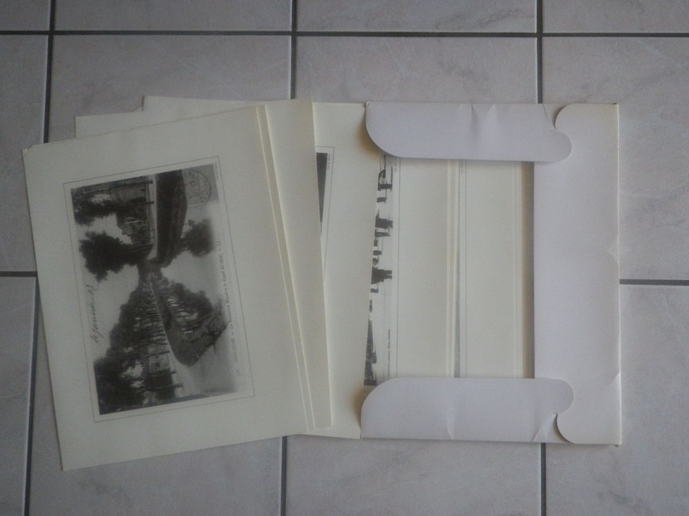 lot 20 cartes postales g&eacute;antes de Toulouse 