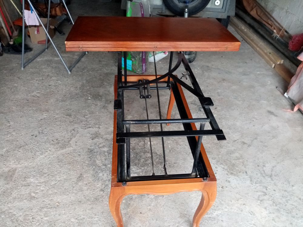 table basse style italien transformable salle a manger Meubles