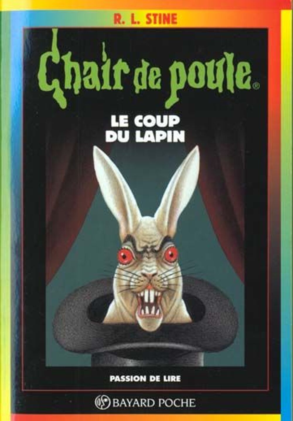 Chair de poule t.35 : le coup du lapin Livres et BD