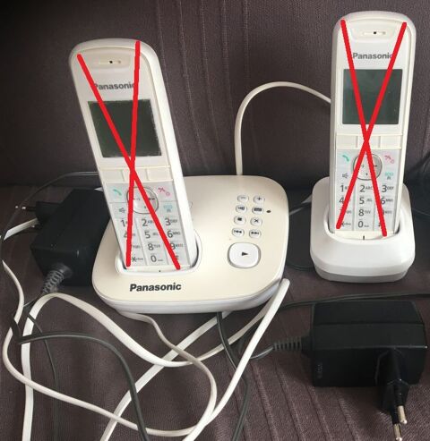 bases t�l�phoniques Panasonic TG5521FR / PNLC1014 10 Beauchamp (95)