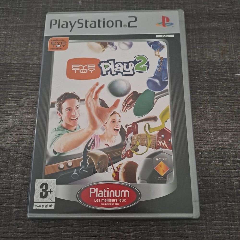 3 jeux eye toy avec la camera Playstation2 Consoles et jeux vidos