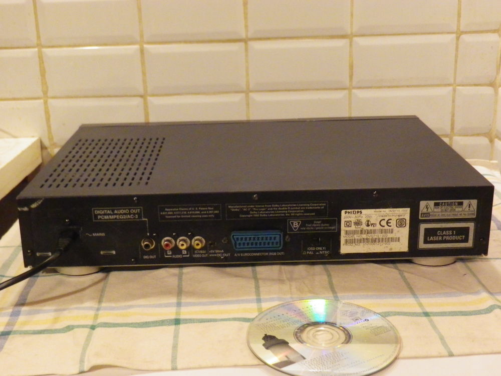 Platine CD et DVD Philips DVD 710 Audio et hifi