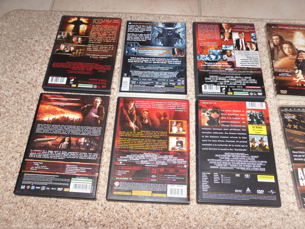 8 Grands films : 2 films pour 4€ ou 3 pour 5.50€ DVD et blu-ray