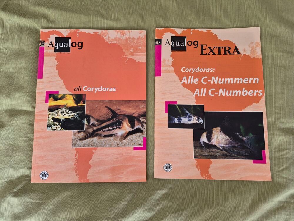 Lot 2 livres aqualog all corydoras + extra Livres et BD
