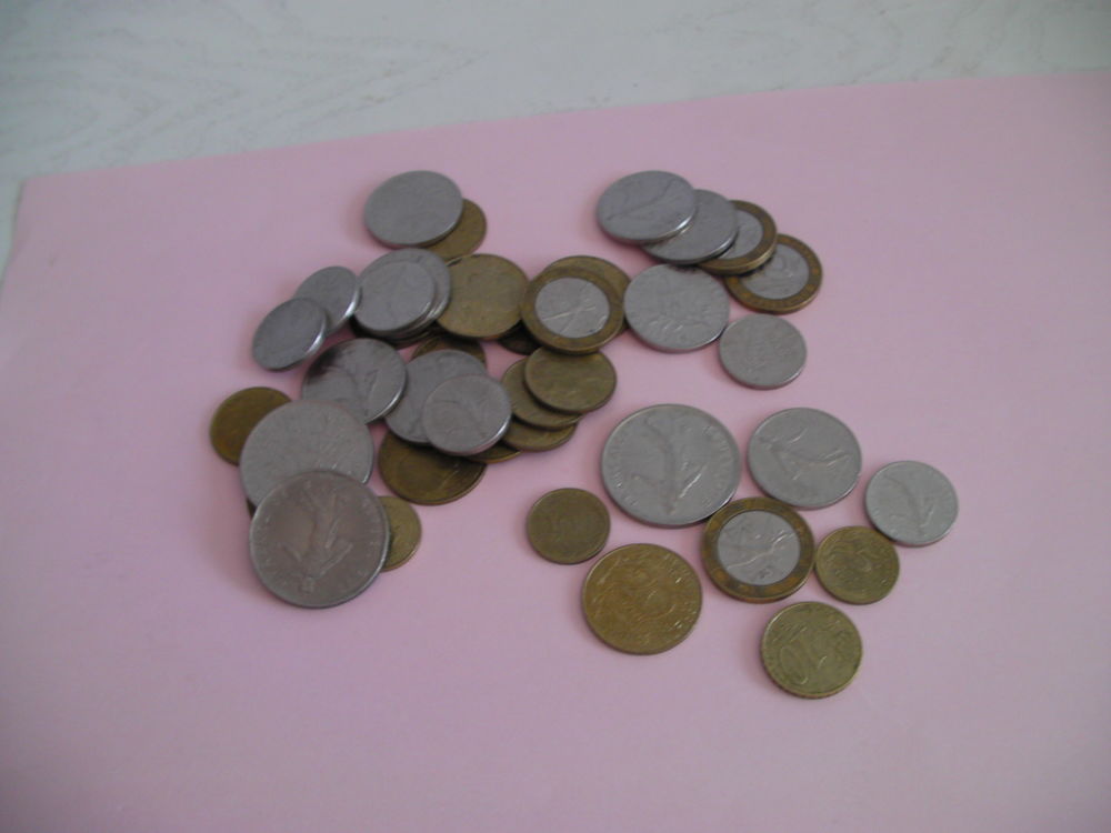 PIECES monnaie en francs 