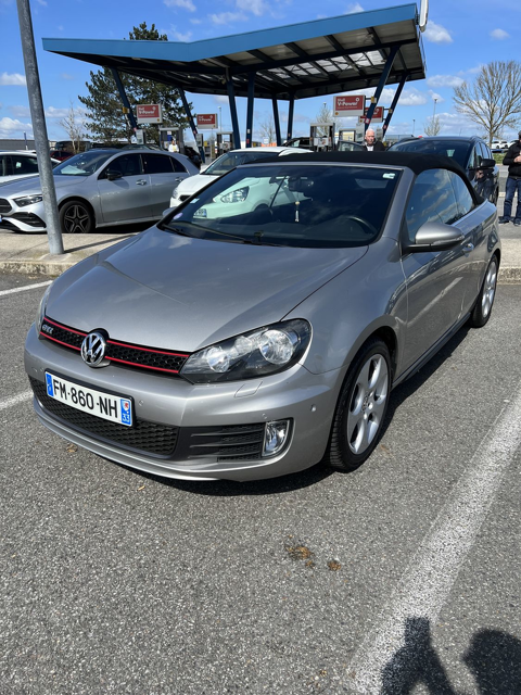 Volkswagen Golf Cabriolet 2.0 TSI 210 GTI DSG6 2014 occasion Plobannalec-Lesconil 29740