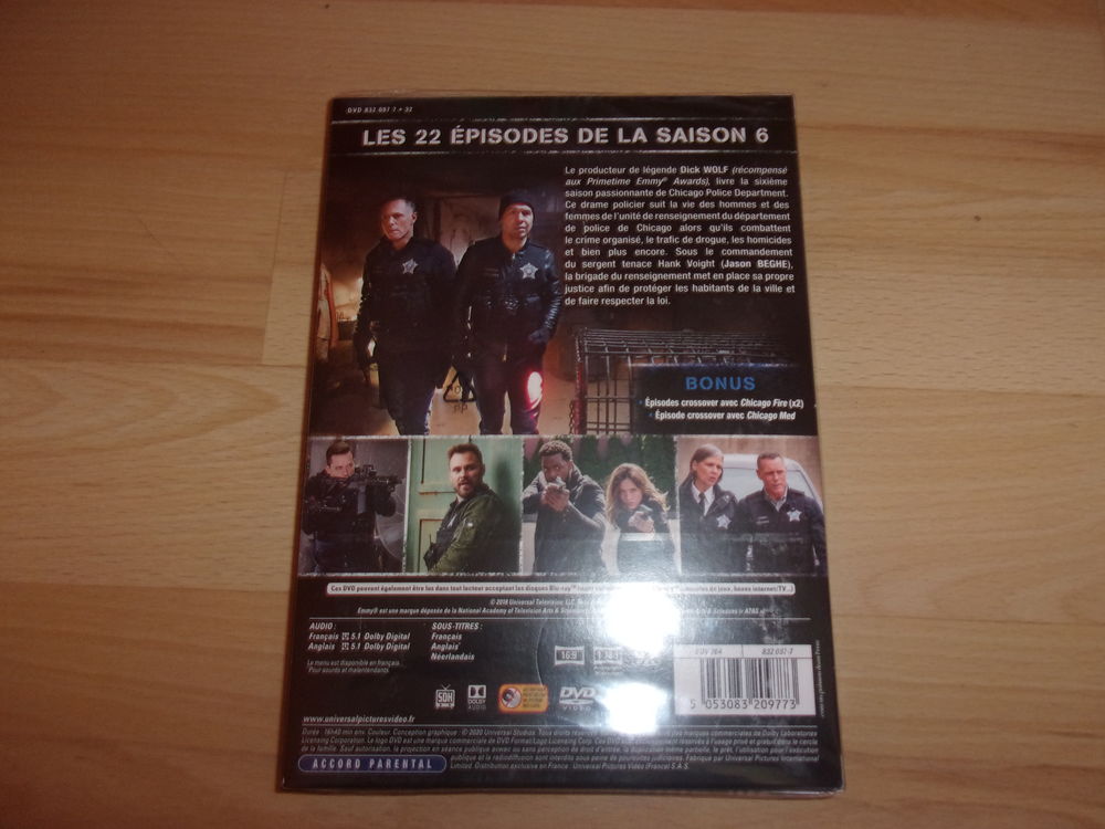 Coffret 6 DVD Chicago Police Department Saison 6 (Neuf) DVD et blu-ray