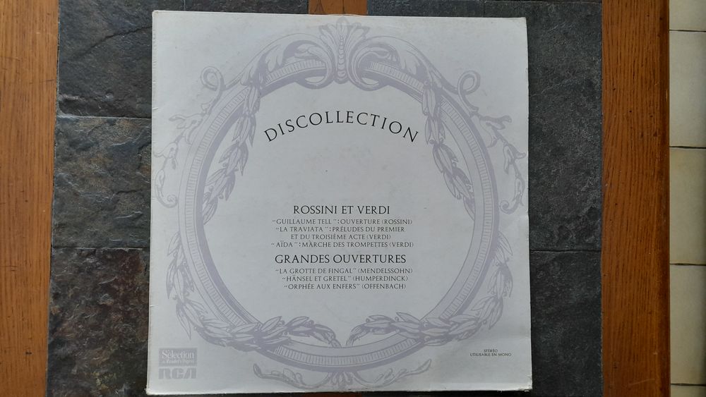 MUSIQUES CLASSIQUES 3 vinyles CD et vinyles