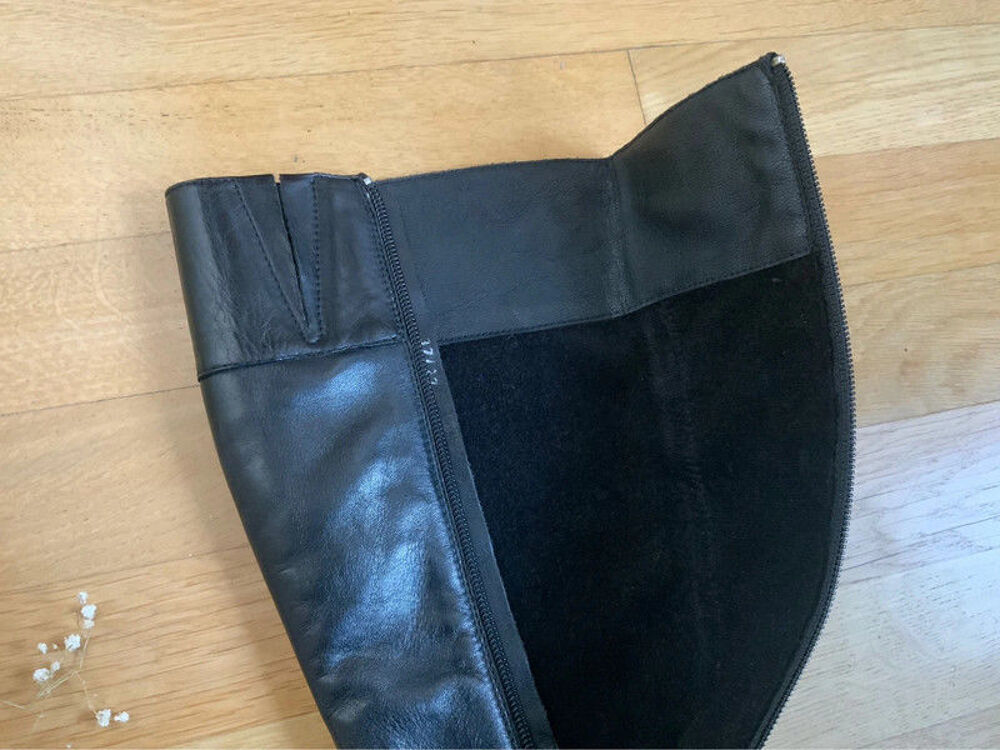 Bottes femme en cuir Chaussures