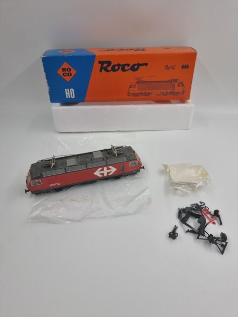 Locomotive miniature �lectrique Roco H004178B, RE 4/4 10103  120 Vulbens (74)