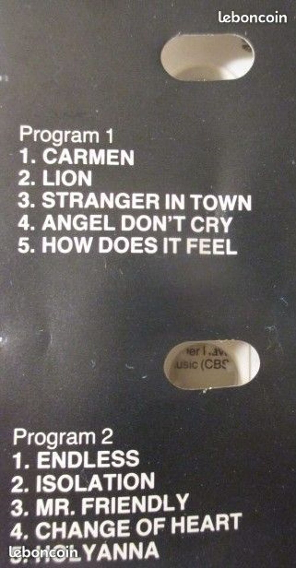 Cassette audio TOTO CD et vinyles