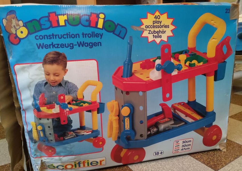 Chariot outils Ecoiffier 18mois+ Jeux / jouets