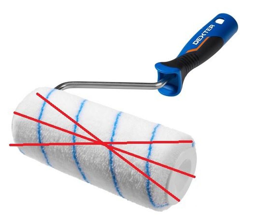 8 manches pour rouleau peinture Bricolage