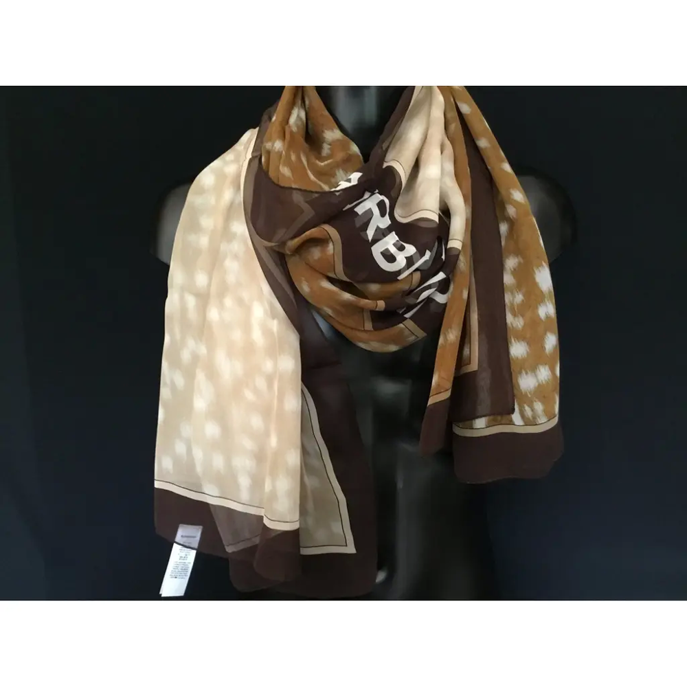 Ch&acirc;le Burberry London England - Mousseline de Soie Vêtements