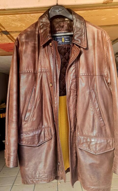 blouson cuir homme M ou L 20 Marseille 13 (13)