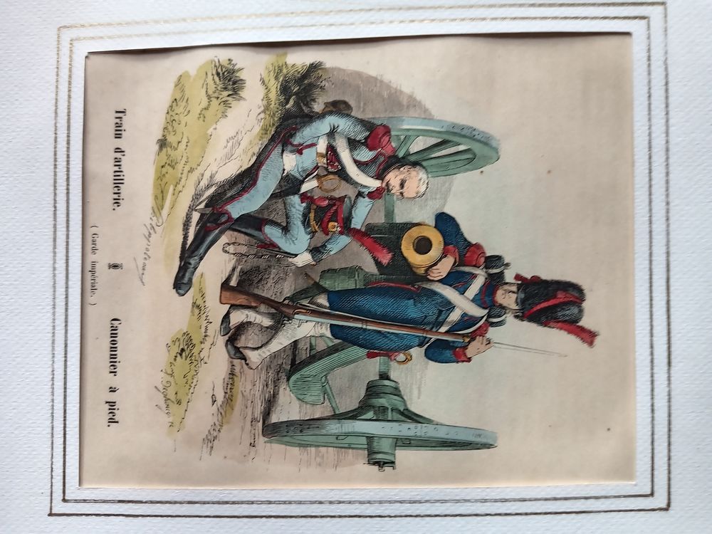 150 LITHOGRAPHIES ORIGINALES EN COULEUR DATANT DE 1835
