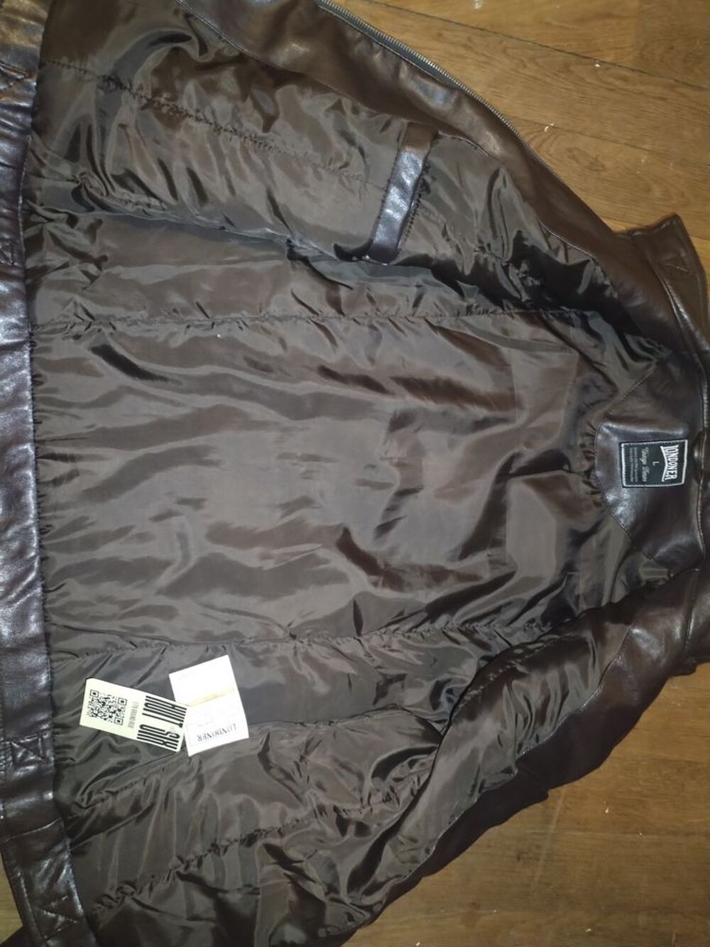 Blouson simili cuir LONDONER (Taille L) Vêtements