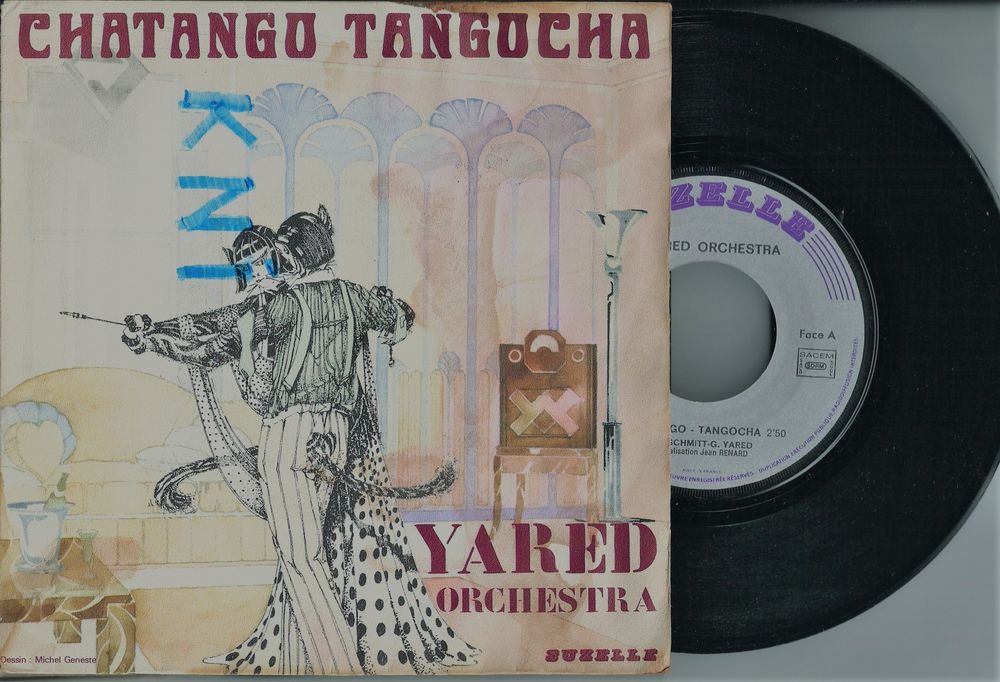 Vinyle 45 T , Yared Orchestra 1970 CD et vinyles