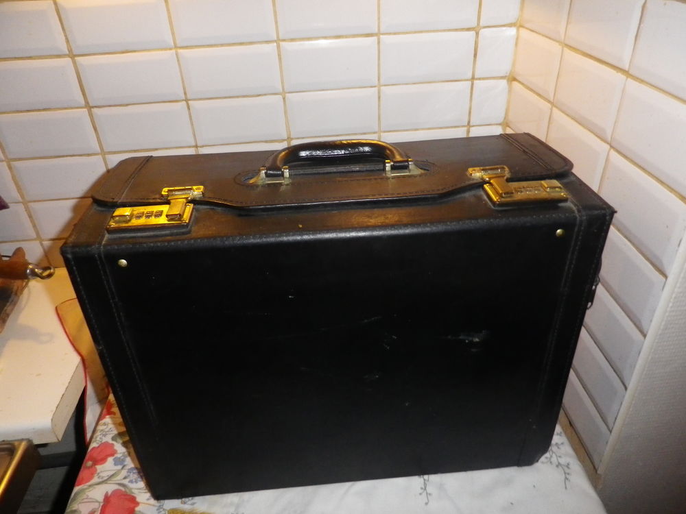 Valise de Pilote en Cuir Maroquinerie