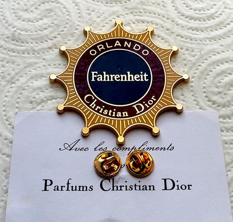 Pin's Christian Dior parfum Farenheit  39 Villeneuve-Loubet (06)