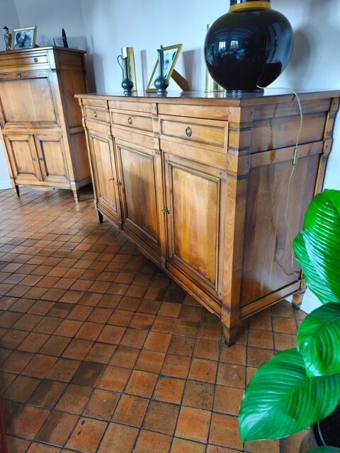 Salle � manger en merisier massif de chez Oger �b�niste 0 Vignacourt (80)