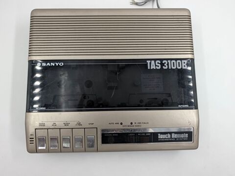 Répondeur téléphonique Vintage Sanyo TAS 3100B Vulbens (74)